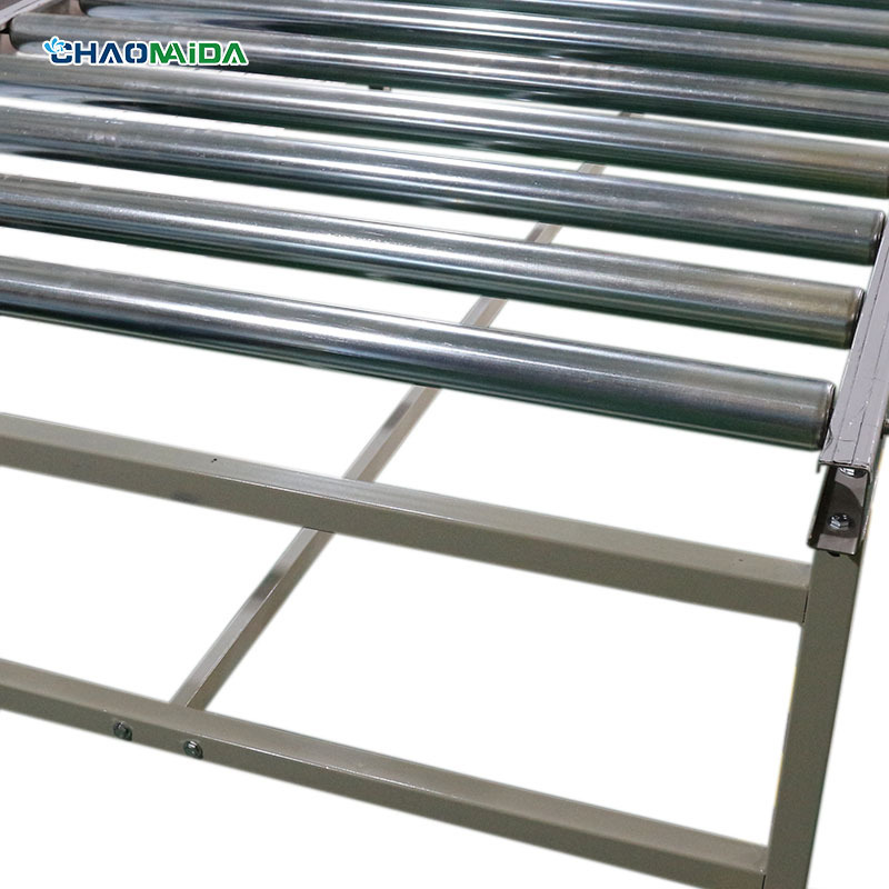 Stainless steel roller conveyor without power drum line Free Conveyor