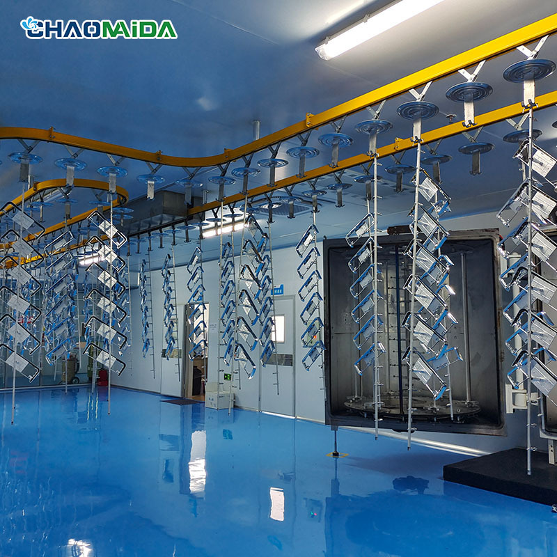 Industrial painting line hanging spraying equipment electrostatic powder spraying line overhead conveyor