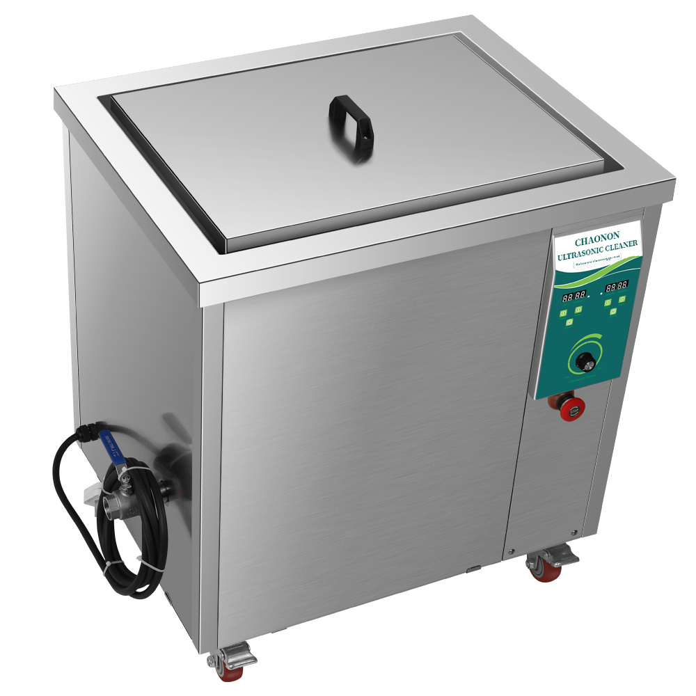 Industrial ultrasonic cleaner 61L Chaonon ultrasonic cleaning machine for grease filtration, rust removal and descaling