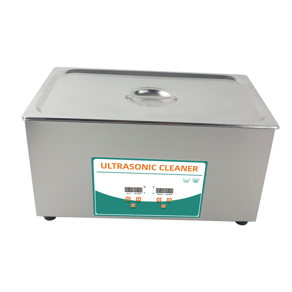 Ultrasonic Cleaner 22L Small Digital Household Ultra Sonic Cleaning Machine For Dental Jewelry Tooth Labs Glasses Industry