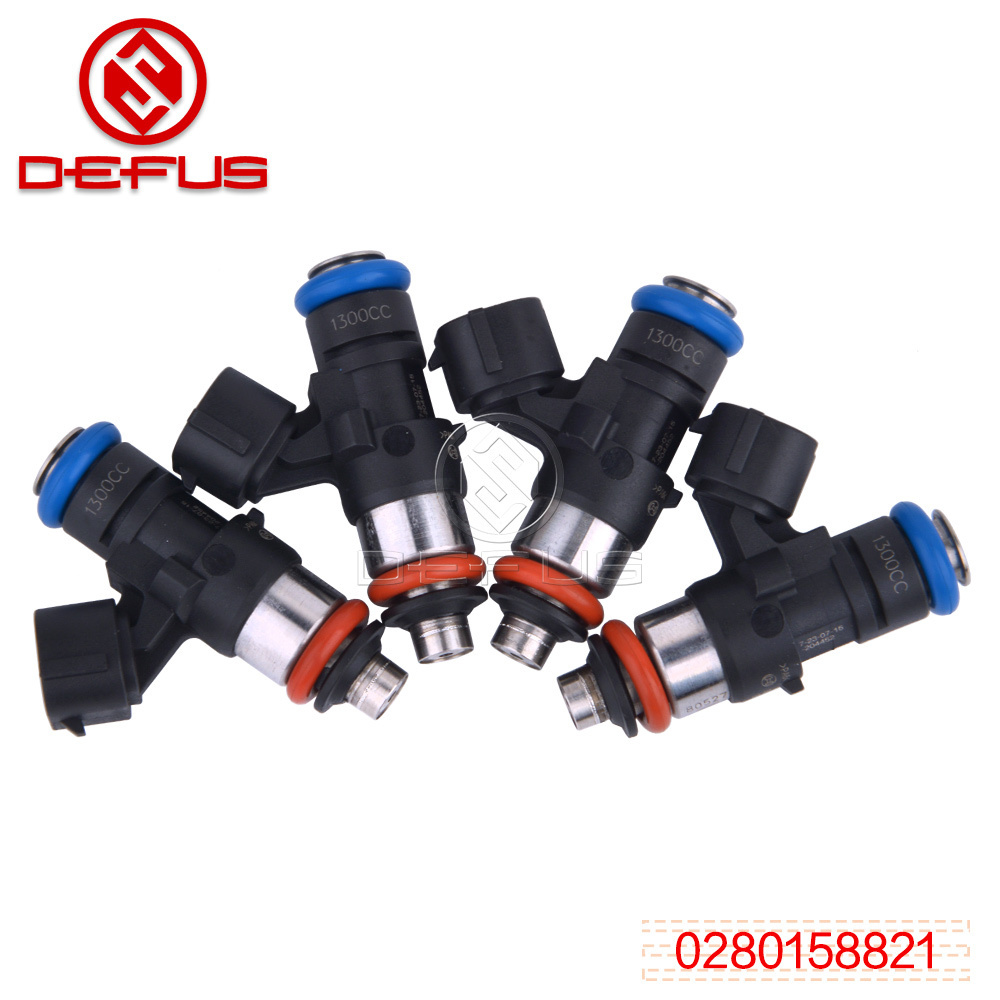 DEFUS High Performance prices 2200cc 0280158821 fuel injector parts for Racing 0280158821 modified fuel injector for sale