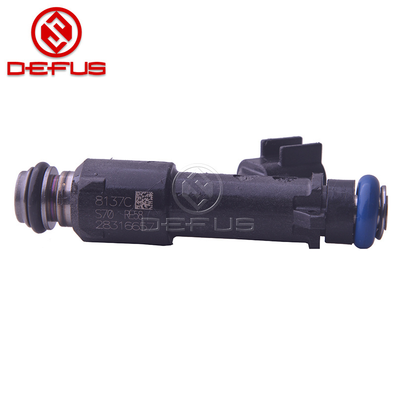 DEFUS Factory New Arrived auto fuel injector OEM 28316657 for Auto Parts wholesale fuel injectors