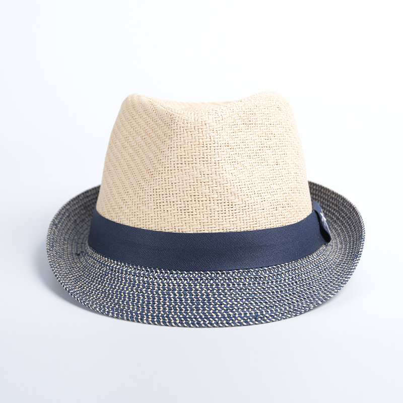 chaoqi brand wholesale custom straw hat paper cheap mexico sombrero beach hat men straw fedora hats