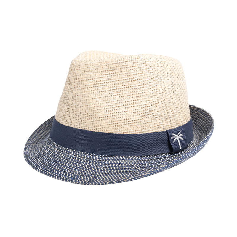 chaoqi brand wholesale custom straw hat paper cheap mexico sombrero beach hat men straw fedora hats