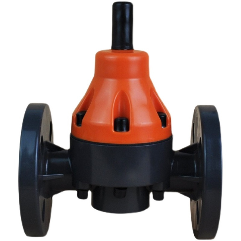 CQATMT Pressure relief valve Pressure relief valve UPVC flange type 1/2in 2in 21/2in union back pressure safety valve