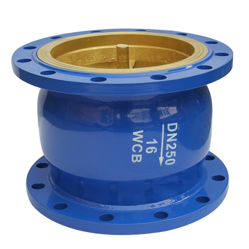 Factory wholesale DN50 DN65 DN80 DN100 hydraulic cast iron flange silencing, silent vertical, check valve