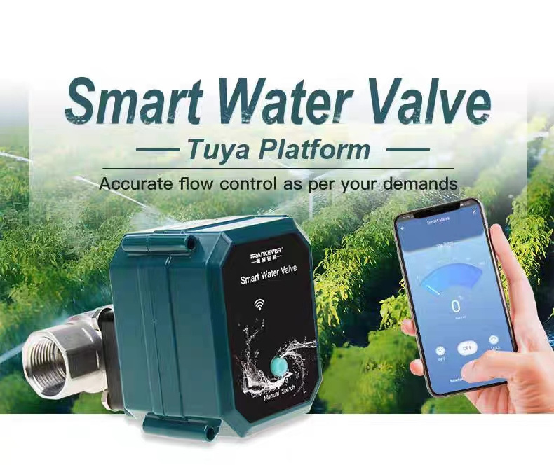 CQATMT Motorized Stainless steel 24V 240V CF8 wireless remote control electric valve