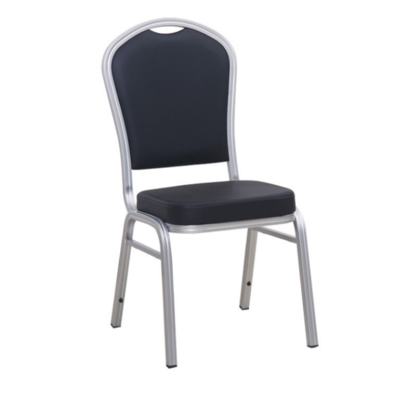 Blue Banquet Event Church Chairs, Upholestered Back and Seat Chairs for Hotel Mall Wedding Home Furniture Dining Room Furniture