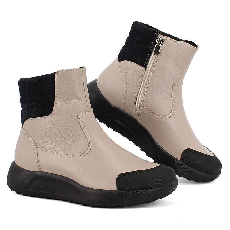 Waterproof leather ankle warm snow boot shoes children girl boys kids winter boots