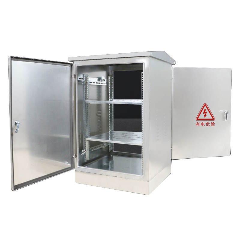 Factory customize 600*600*450 stainless steel outdoor wall mount network cabinets electric metal enclosure waterproof