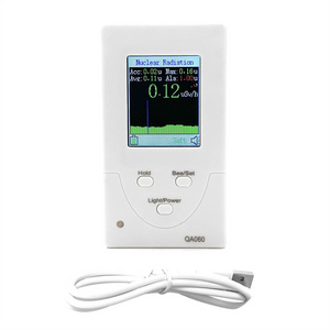 QA060 QA062 QA063 EMF Meter Nuclear Radiation Detector Geiger Counter Dosimeter Radiation X-ray Beta Gamma Iodine 131 Detector