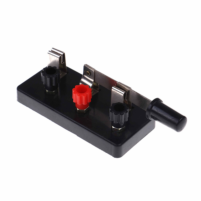 73*33mm Experiment Test School Knife Switch Single Pole Double Throw Toggle Switch