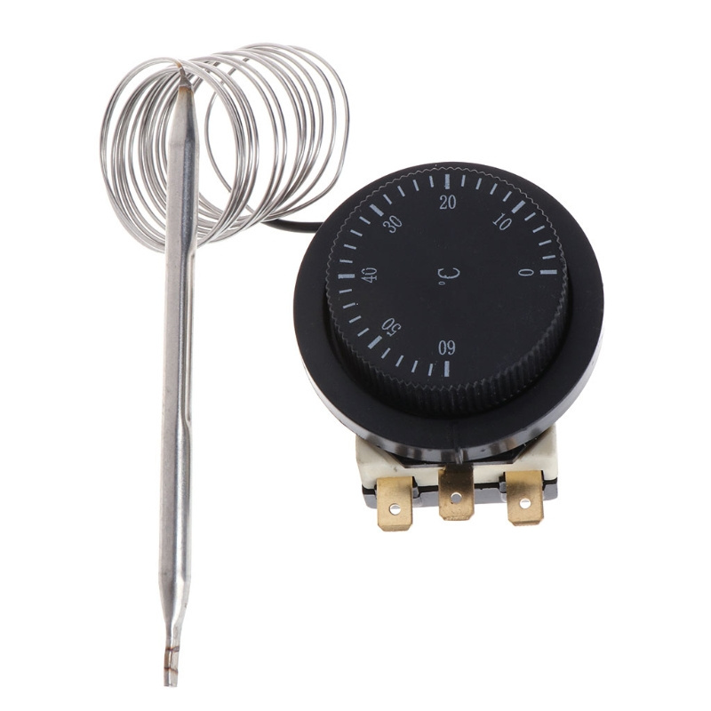 Temperature Control Switch 250V/380V 16A 0-60  Capillary Thermostat Controlled