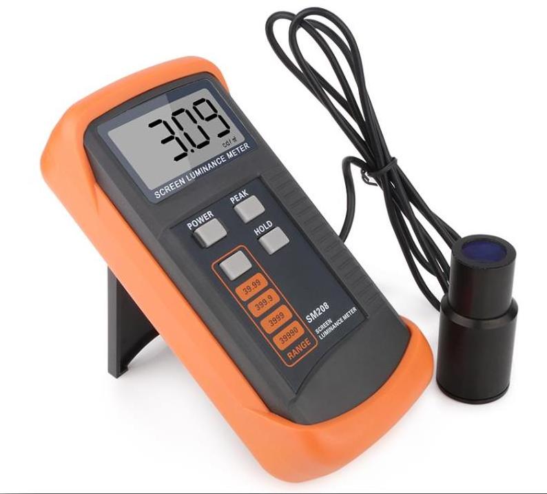 SM208 Portable Luminance Meter Screen Brightness Meter Mini Light Detector Portable Screen Luminance Meter