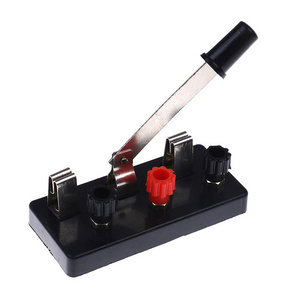 73*33mm Experiment Test School Knife Switch Single Pole Double Throw Toggle Switch