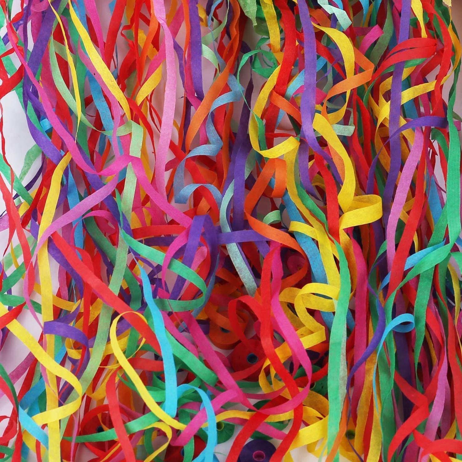 Hand Throw Streamers confetti shooter No Mess Paper Crackers for Birthday Wedding Party Celebrations