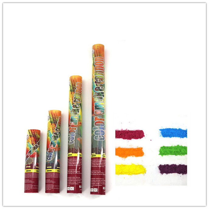 party favors HOLI POWDER shooter colorful smoke cannon party popper