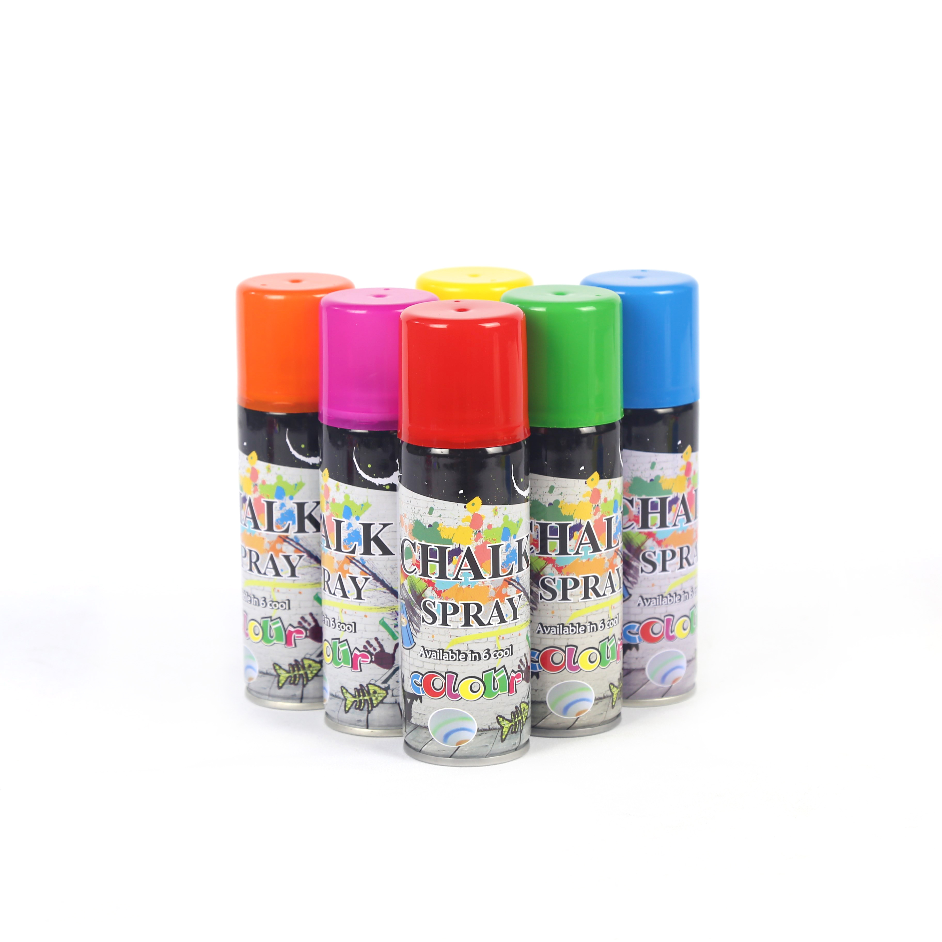 175ml washable temporary marking chalk spray paint