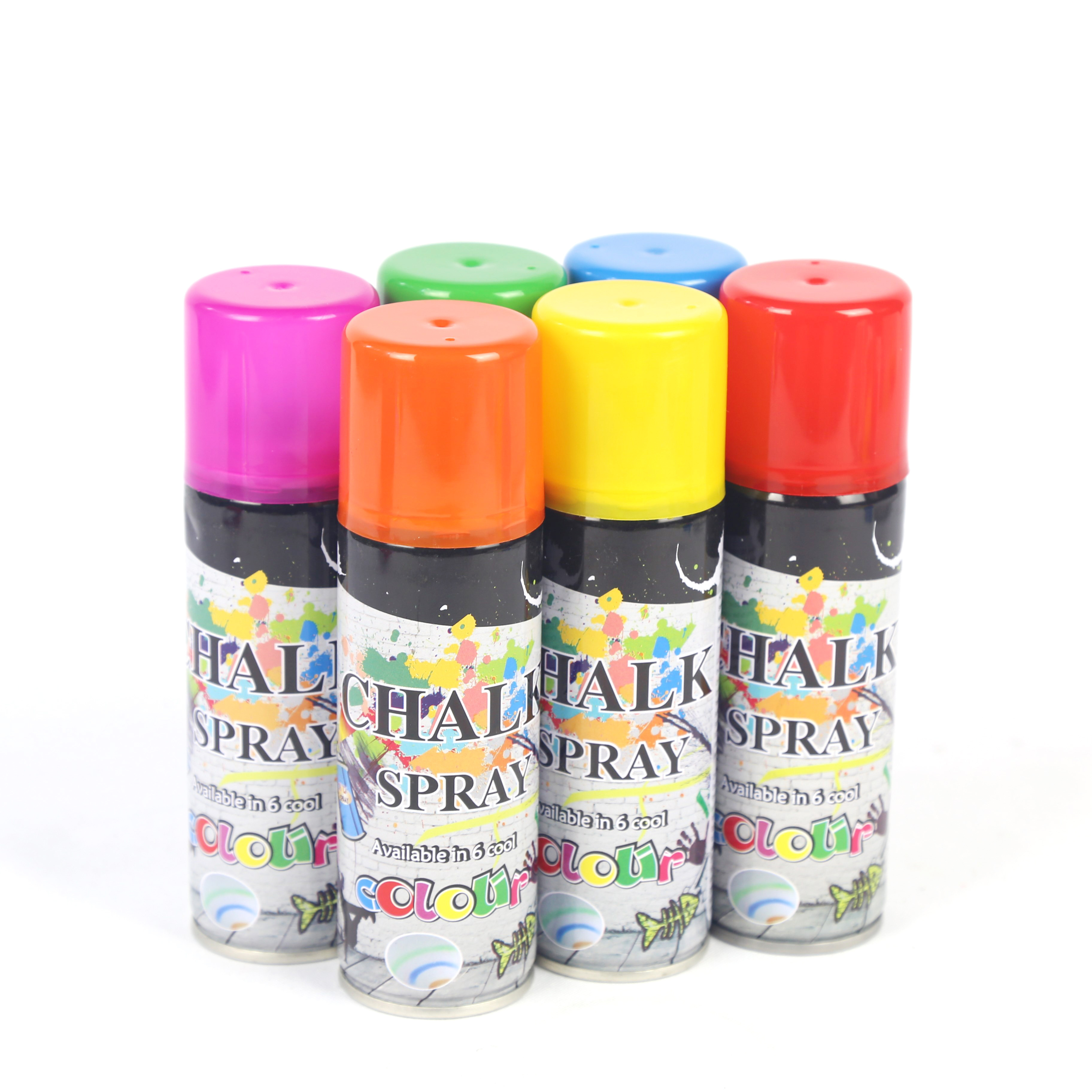 175ml washable temporary marking chalk spray paint