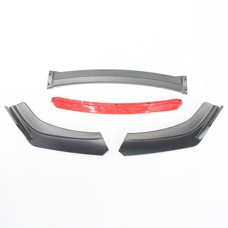 Front Spoiler Hatchback Spoilers Veloster Carbon Fiber Mitsubishi Lancer Universal