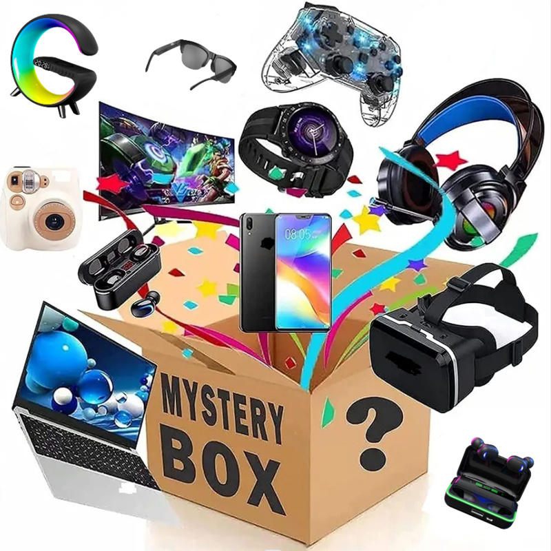 2024 Top Seller Mystery Boxes Earphone Headphones Drone Electronics Mysterious for electronic gadgets