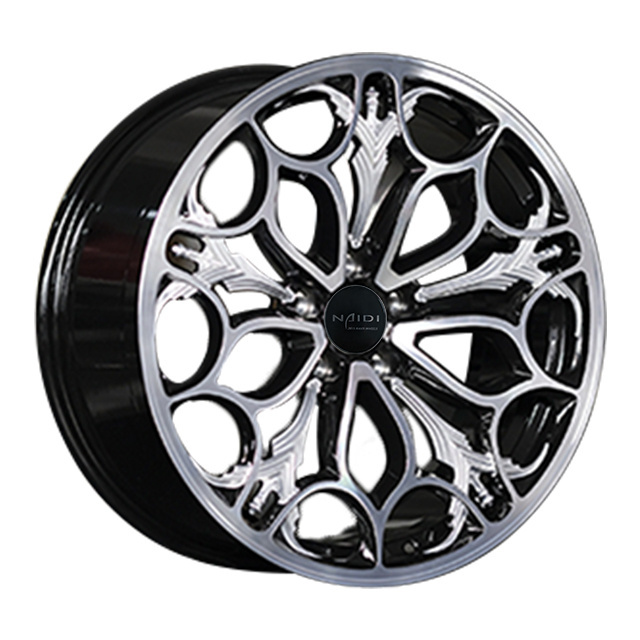 For  luxury car 21 22 inch Red  painting alloy aluminum 2 pieces  forged wheels rims