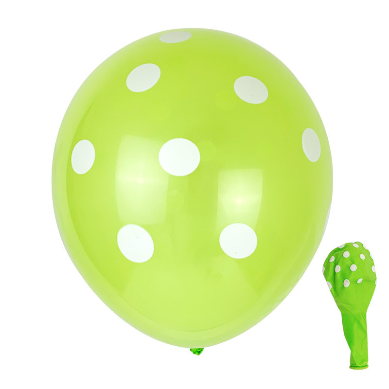 Polka glue dot printed custom fiesta globo globos decorations party balloon/baloon/ballon