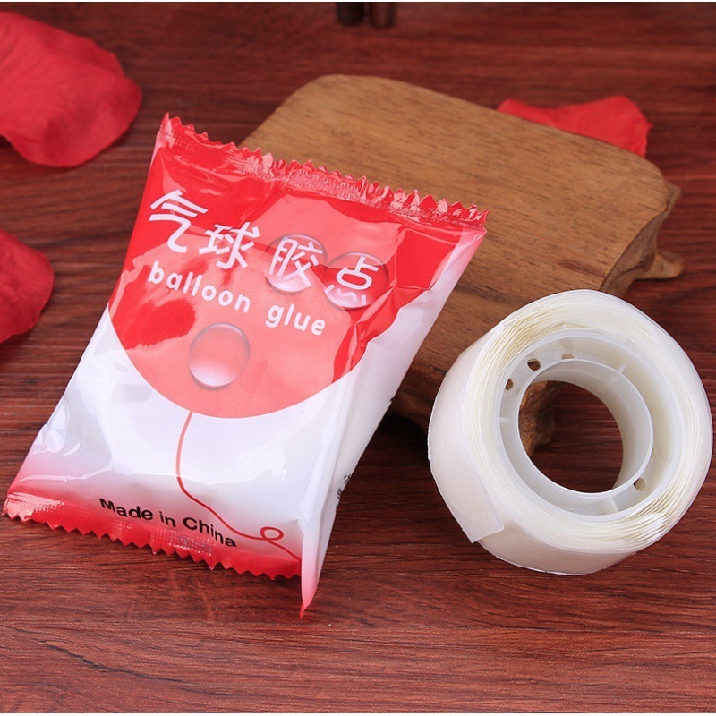 100 Dots Balloon Glue Dot Removable Adhesive Dots For Party Using Pasting balloon garland Arch Glue