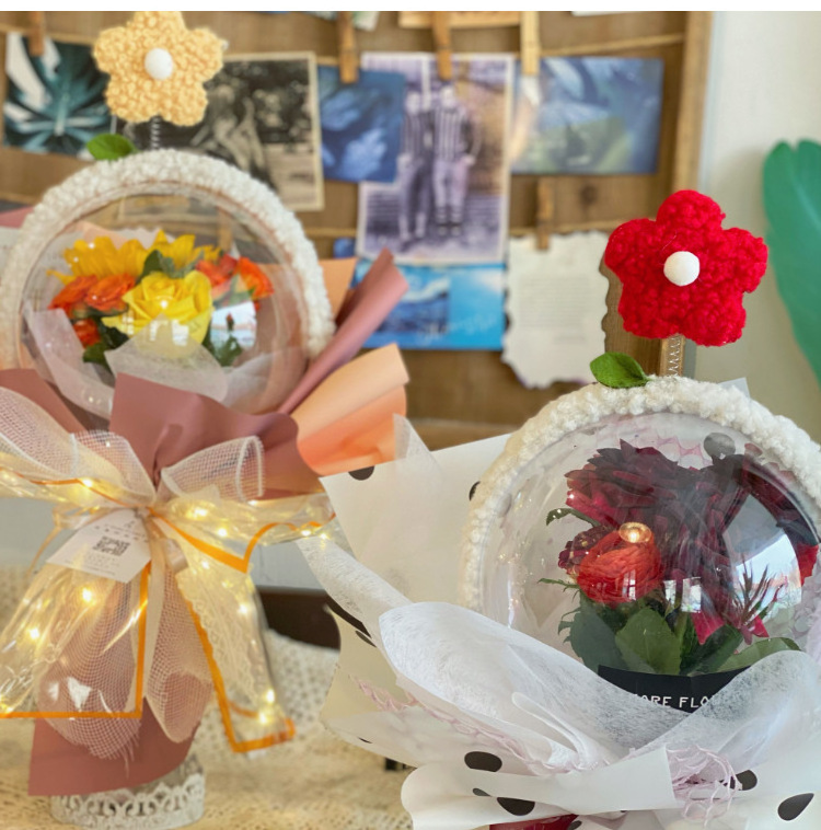 high quality transparent plastic sphere acrylic flower box bobo balloon clear acrylic balloon