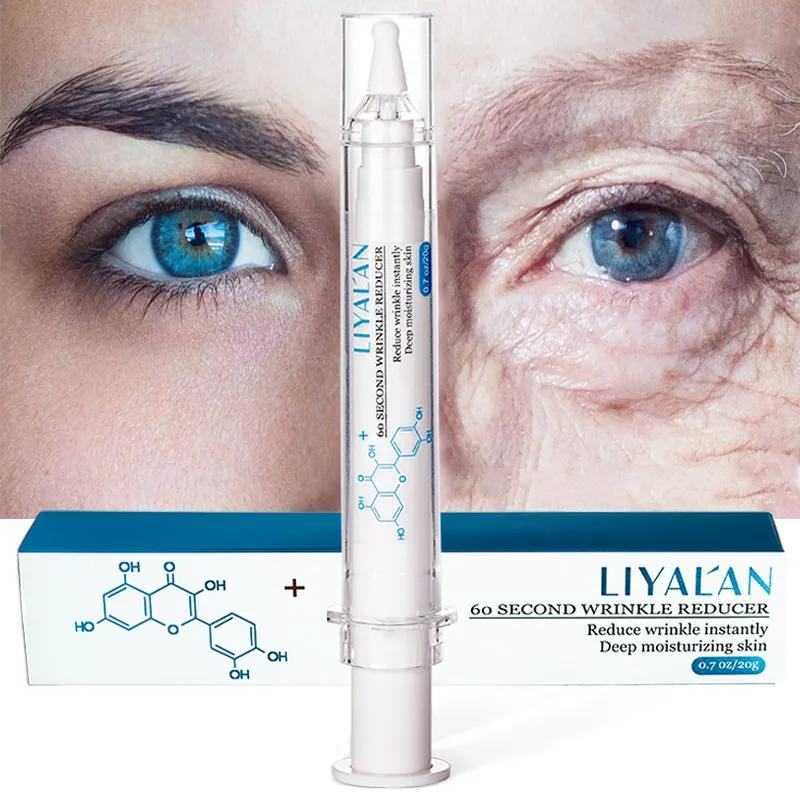 Private Label Vegan Natural 60 Seconds Instant Dark Circle Remover Anti Wrinkle Anti Aging Organic Eye Cream