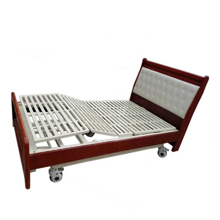 luxury full electric wooden modern electric hospital nursing home care bed for elder CY-B213