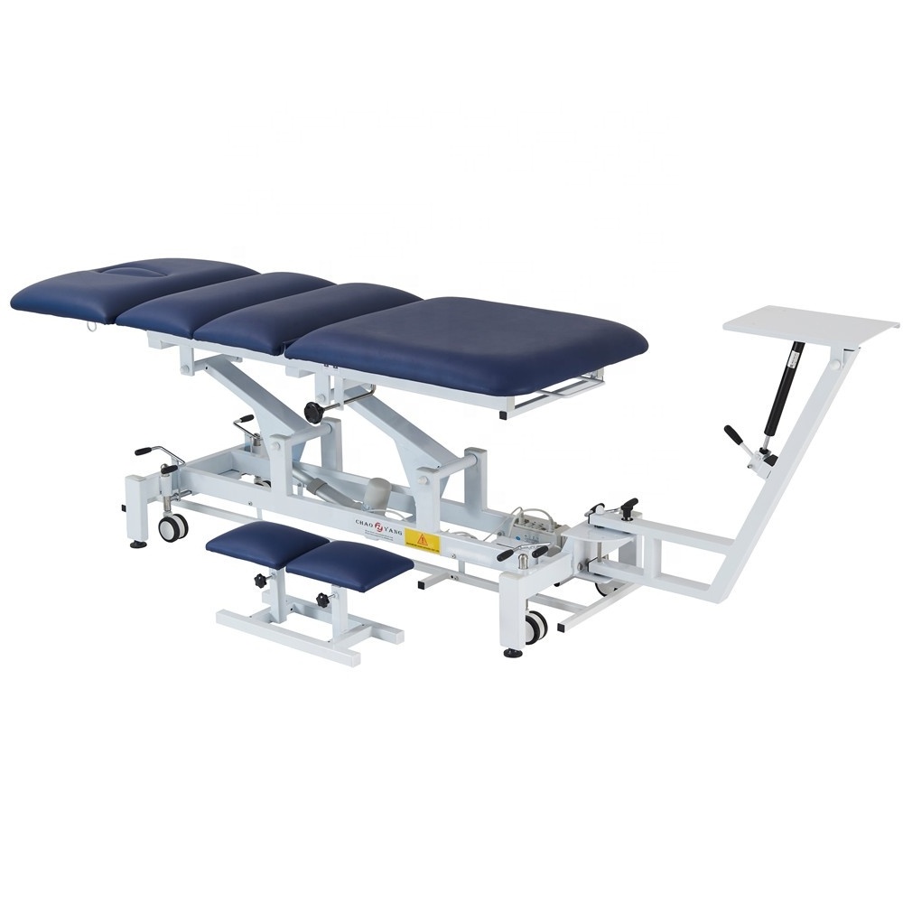 Hospital furniture multifunctional chiropractic decompression treatment table lumbar traction bed CY-C101F