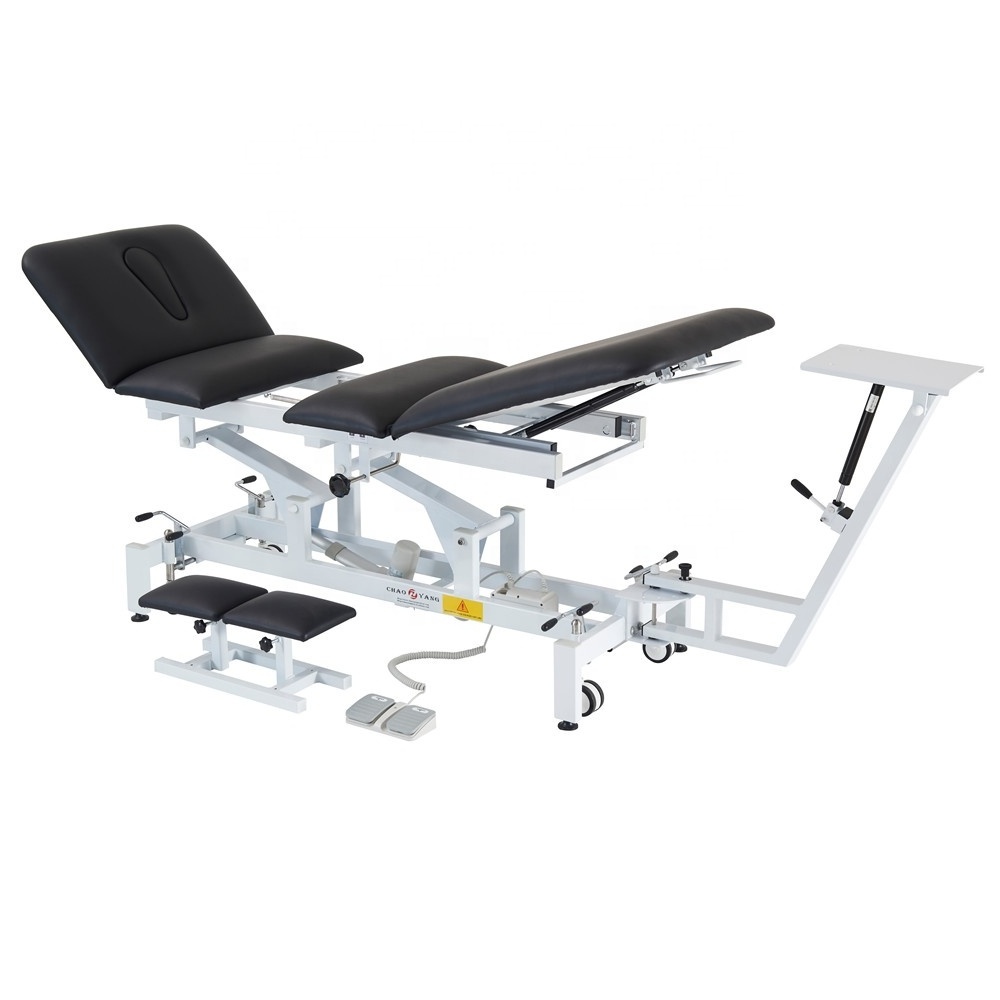 Lumbar Cervical Electric Treatment Traction Bed Physio Stretcher Physiotherapy Traction Table Chiropractor Decompression Bed