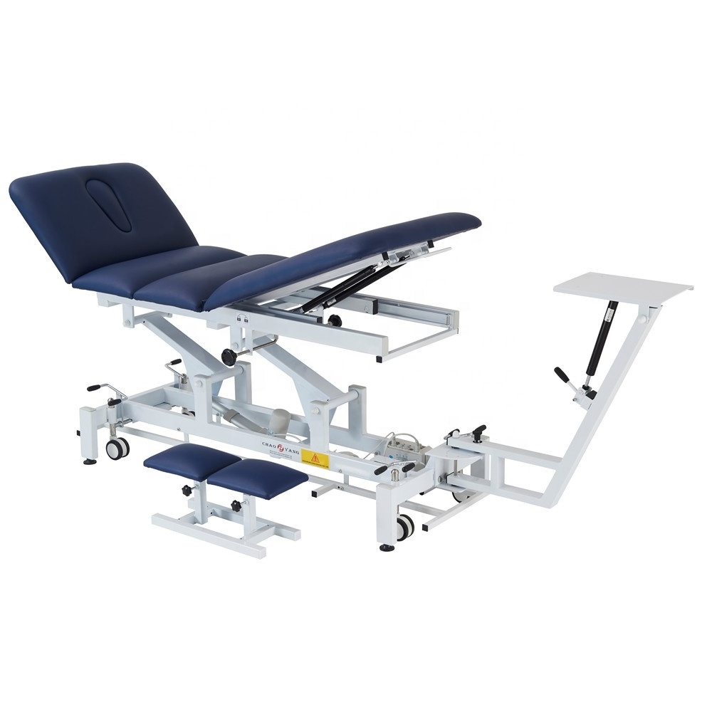 Hospital furniture multifunctional chiropractic decompression treatment table lumbar traction bed CY-C101F