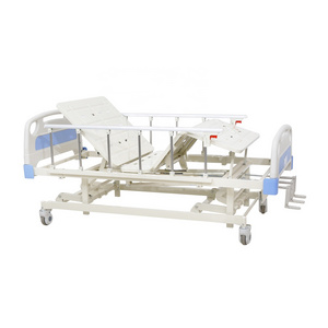 3 Crank Manual Medical  Patient Bed Treatment Examination Couch Stretcher Medical Bed Hospital Bed for Hospital Clinic