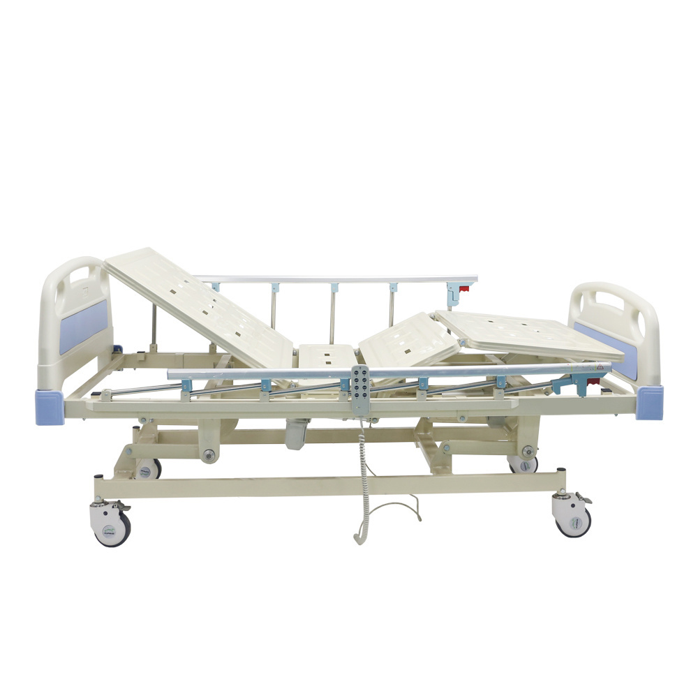 3 Function Electric Hospital Nursing Bed Remote Control ICU Stretcher Examination Couch Treatment Bed Medical Bed  for Hospital