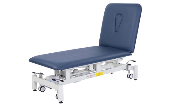 Top sales Premium Physiotherapy clinical  spa beauty adjustable bed two sections electric examination couch treatment table