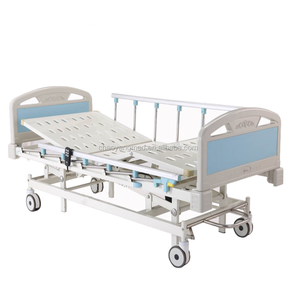 3 Function Electric Hospital Nursing Bed Remote Control ICU Stretcher Examination Couch Treatment Bed Medical Bed  for Hospital