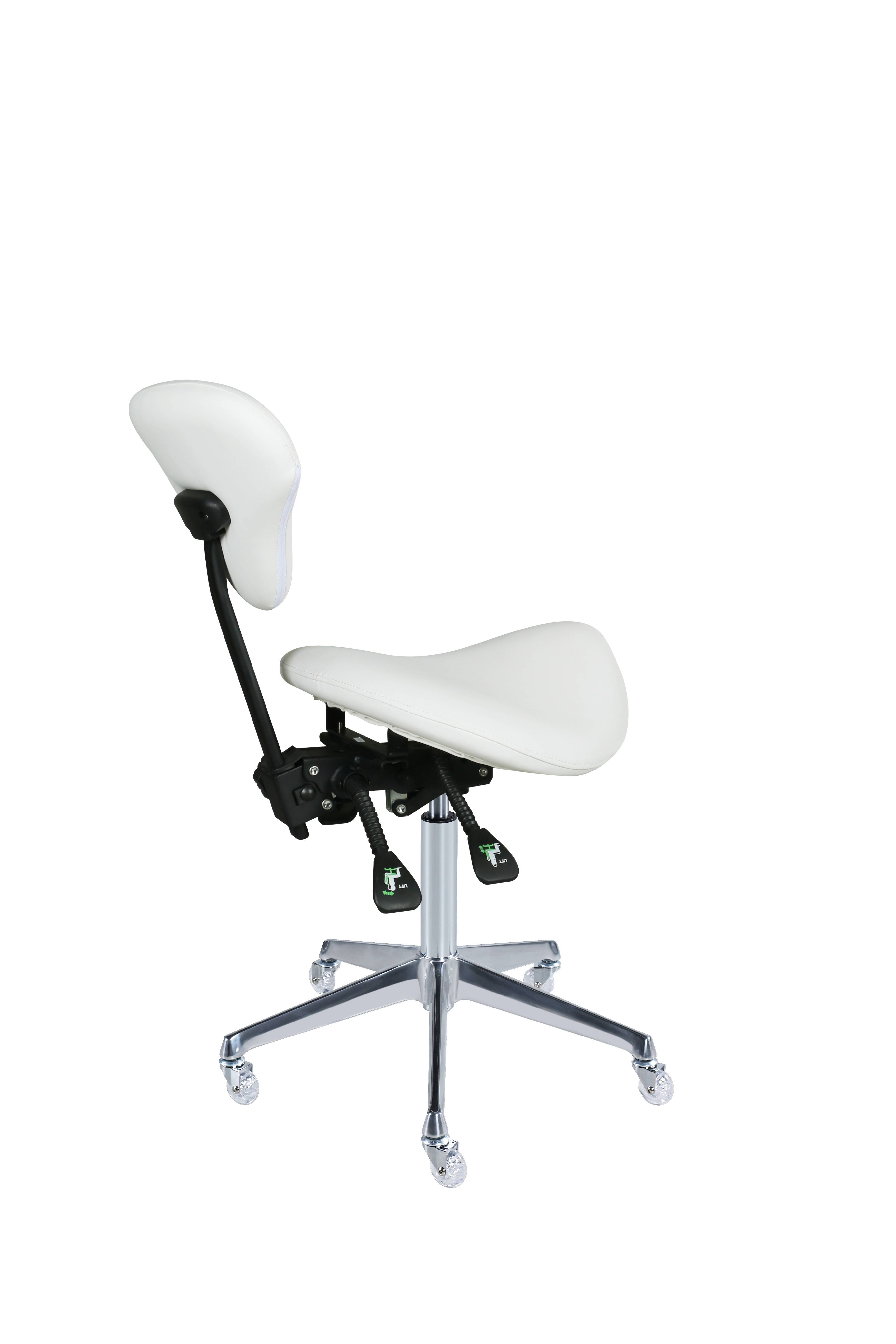 Saddle Stool for Medical Massage Salon Kitchen Spa Drafting Lab Clinic Dentist Ergonomic Hydraulic Seat Chair Office Stool Chair