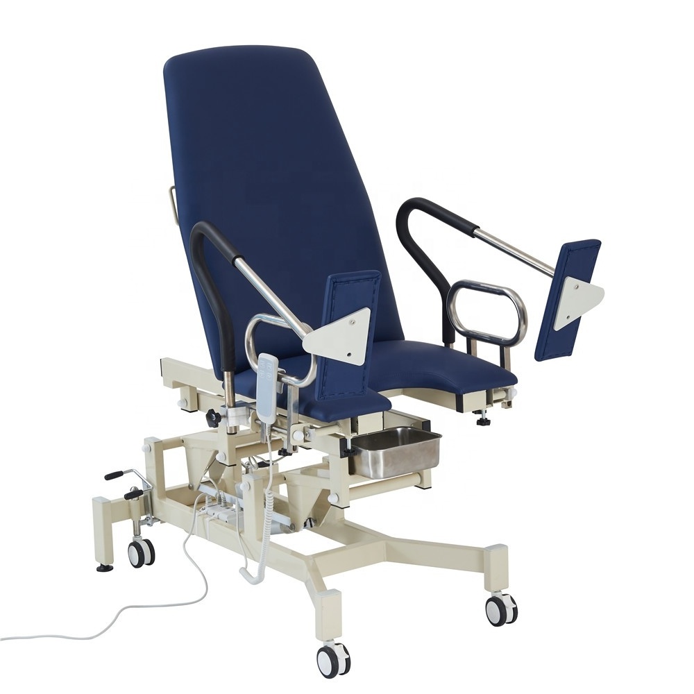 3-section Gynecological treatment chair Gynecological Table with stirrups