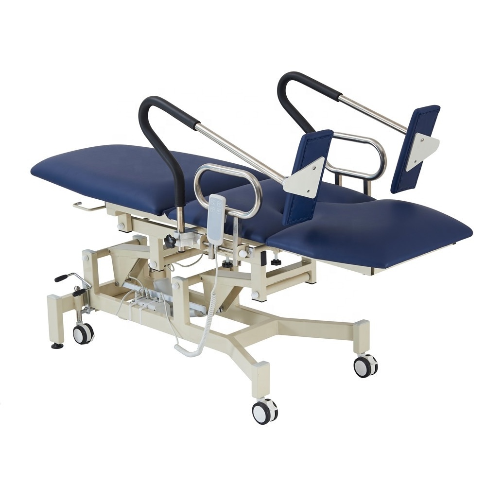 3-section Gynecological treatment chair Gynecological Table with stirrups