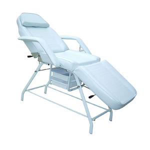 Spa Beauty Portable Massage Couch Facial Bed Folding Thai White Massage Table for Sale