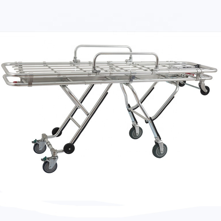 Wholesale Portable folding hospital patient transfer bed ambulance stretcher CY-F607