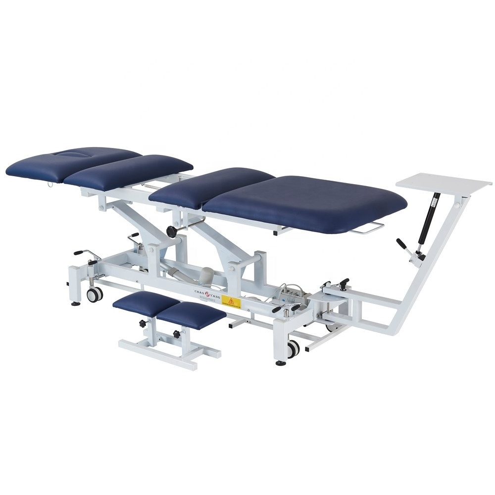 Hospital furniture multifunctional chiropractic decompression treatment table lumbar traction bed CY-C101F