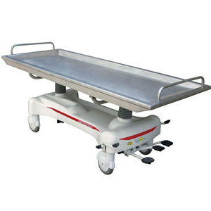 Anatomy Room Stainless Steel Dissecting Tray Mortuary Autopsy Table Hydraulic Embalming Table