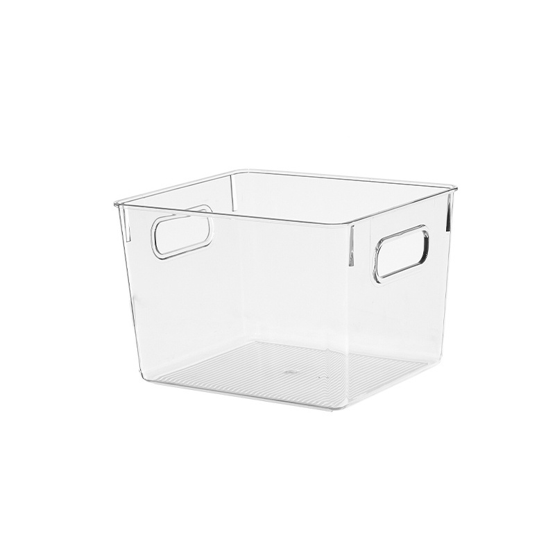 Household storage tools Kitchen multi-functional food storage box PET material bathroom toiletries storage box