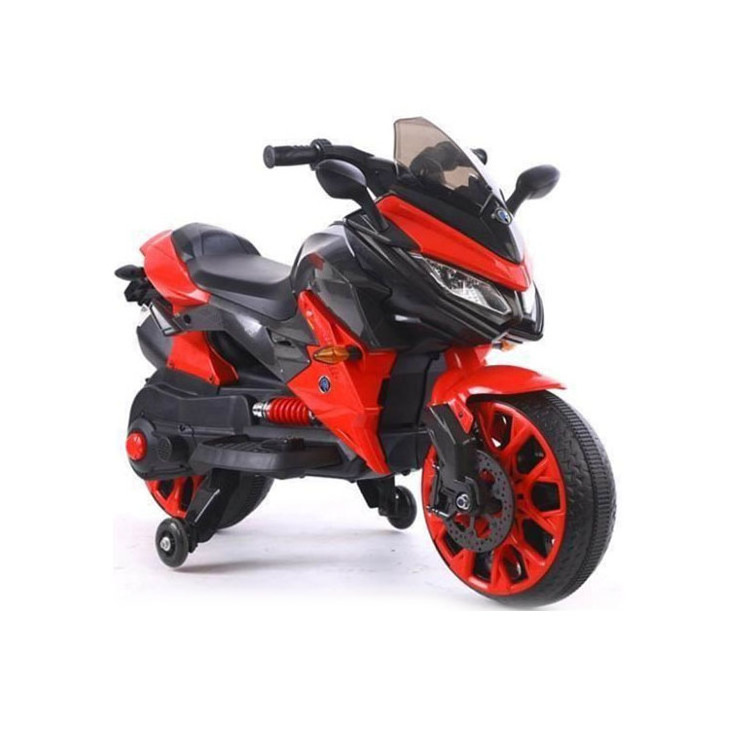 Promotional outdoor play 12v ride on motorcycle car plastic electric car toy for kids