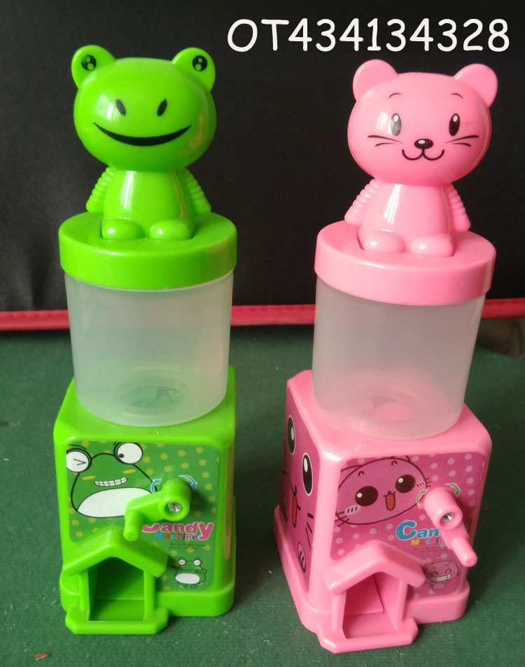 Kids Plastic Candy Jar Mini Candy Toys Vending Machine Bags Gumball Dispenser Display Box Bottle Other Plastic Products Plastic