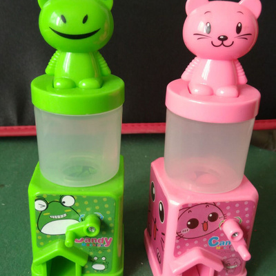 Kids Plastic Candy Jar Mini Candy Toys Vending Machine Bags Gumball Dispenser Display Box Bottle Other Plastic Products Plastic