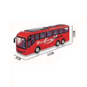 Rc Bus Toy Channel Radio Control City Sightseeing Bus Toy Electric Window BOX Car Mini Plastic 1 30 4 48 5M EN71 8P 62115 60825